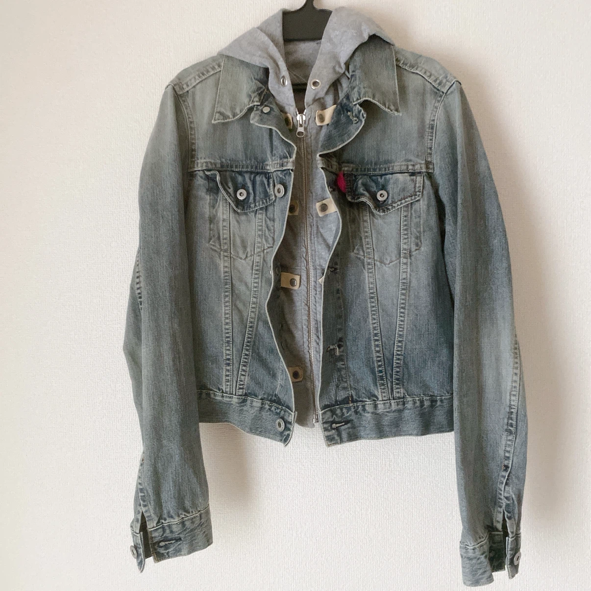 美品　2way NOLITA ノリータ デニム&パーカーの写真2枚目