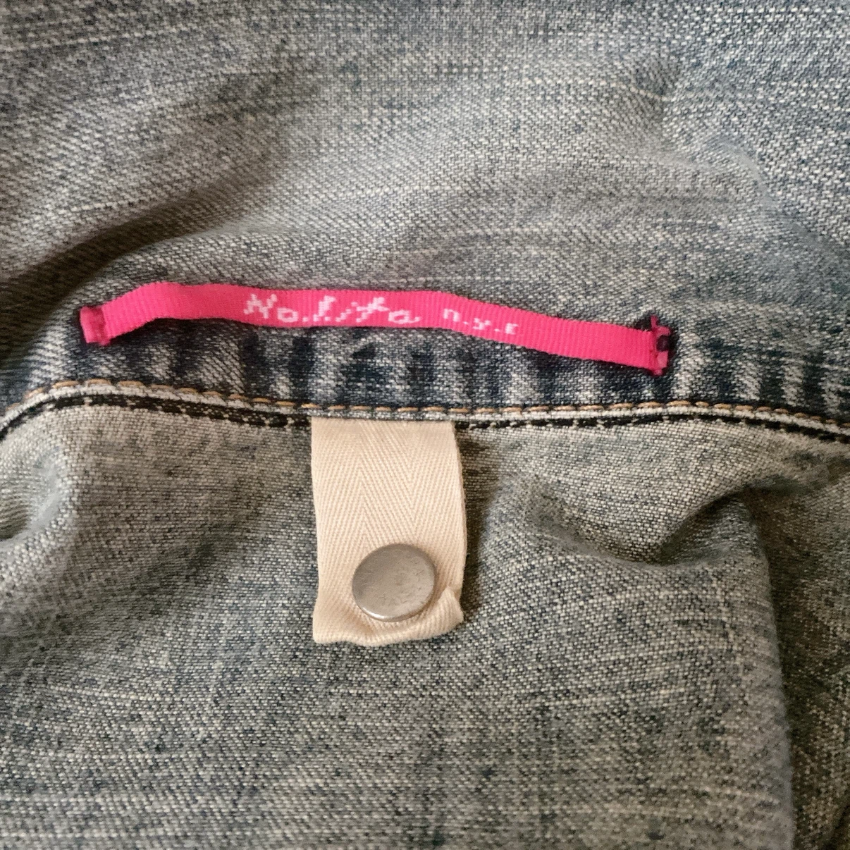 美品　2way NOLITA ノリータ デニム&パーカーの写真8枚目