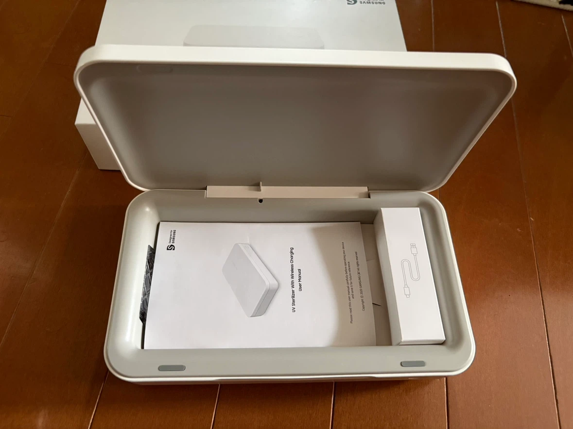サムスン UV除菌器 ワイヤレス充電器の写真2枚目