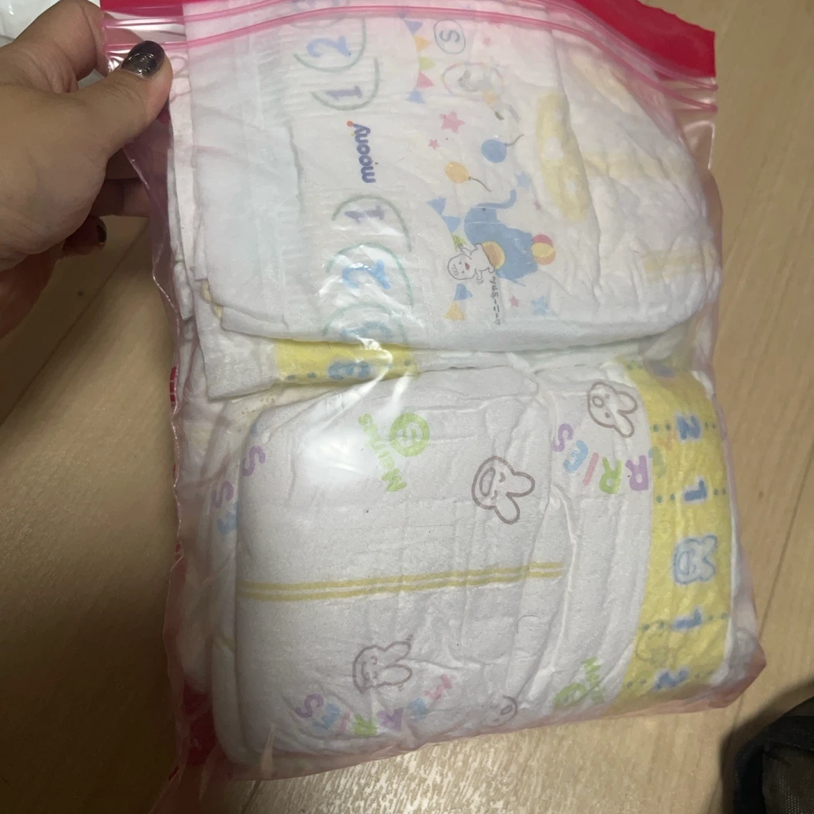 ダッコ お産用パッドとおむつ、オムツポーチセットの写真2枚目