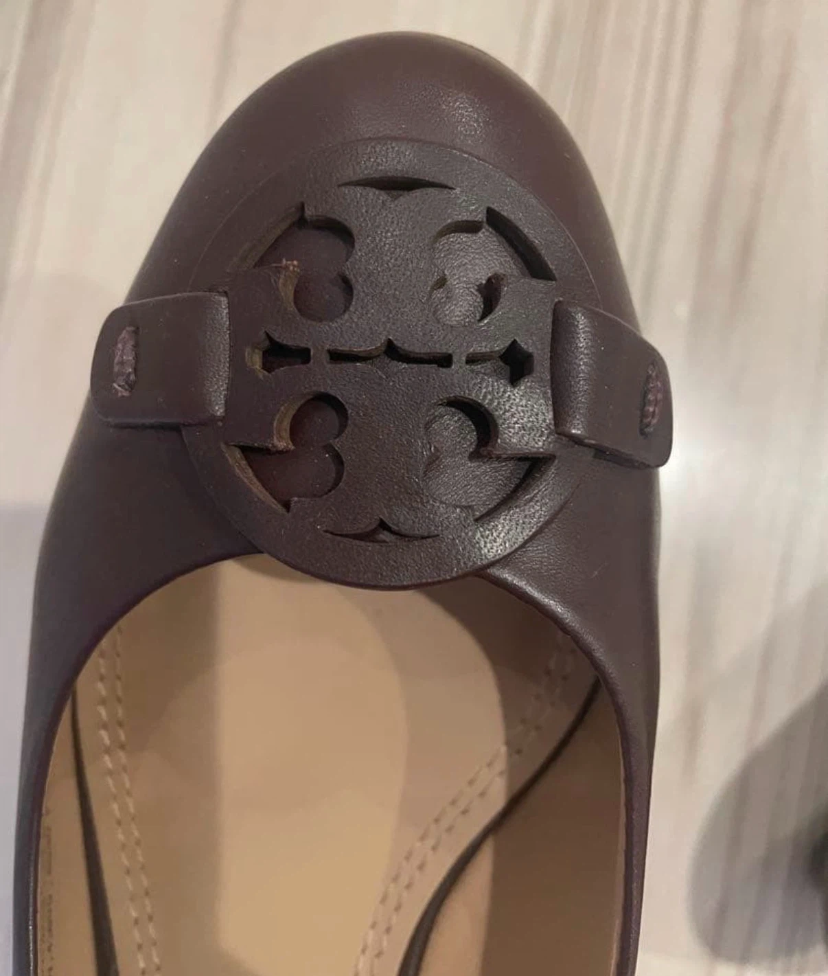 TORT BURCH レディース美品牛革靴の写真2枚目