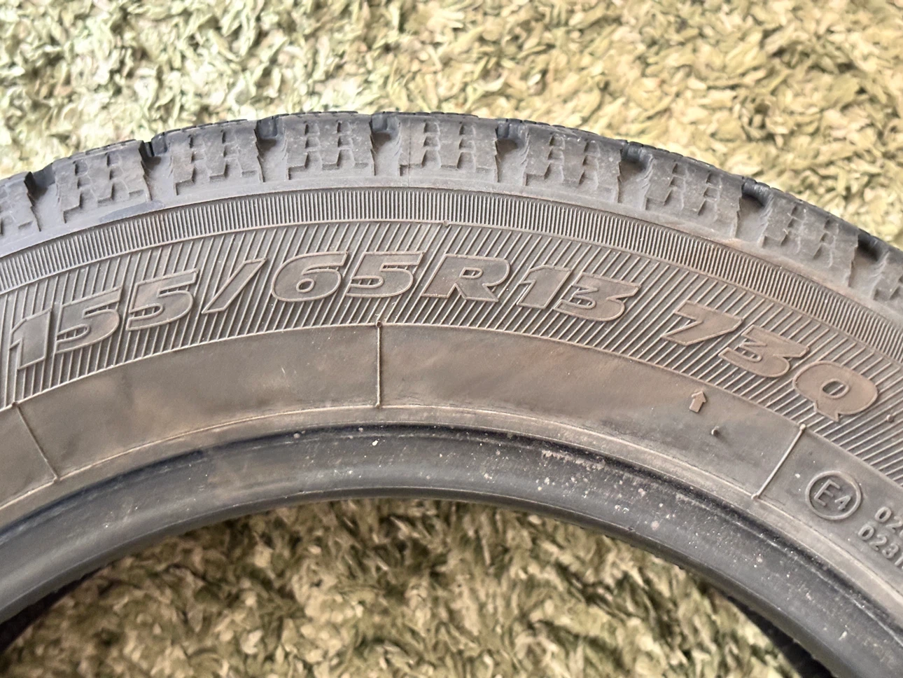 トーヨー ガリット GIZ 155/65R13 2本セットの写真2枚目