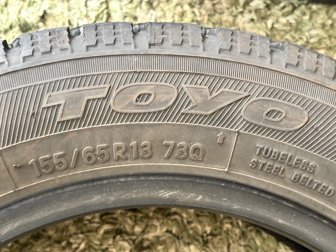 トーヨー ガリット GIZ 155/65R13 2本セットの写真3枚目