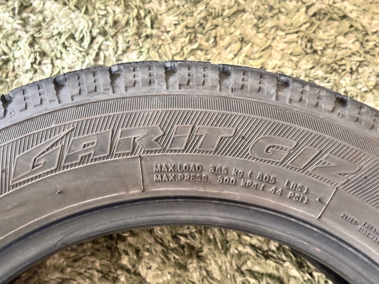 トーヨー ガリット GIZ 155/65R13 2本セットの写真4枚目