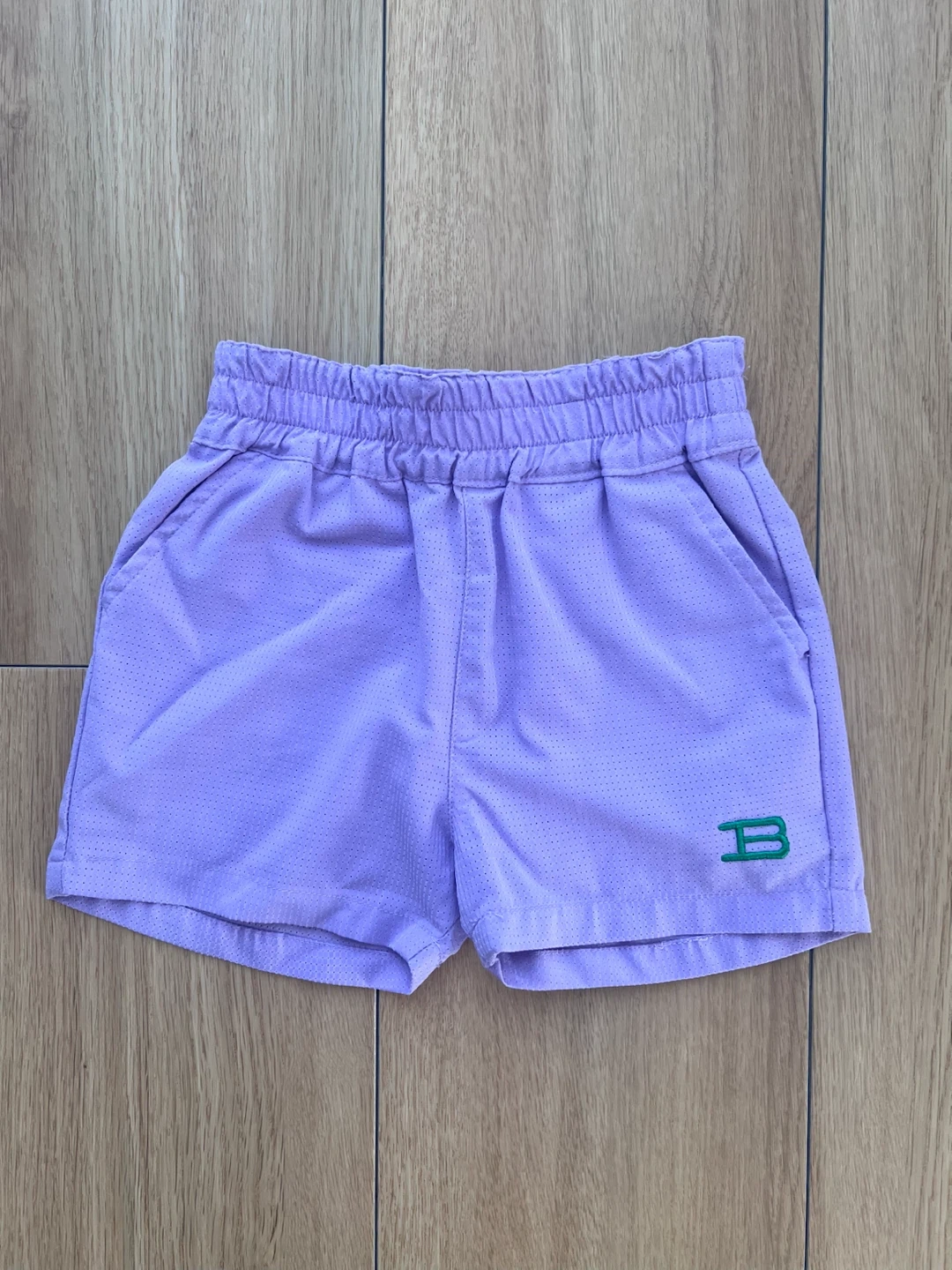 マーキーズ パープル ハーフパンツ 80cm