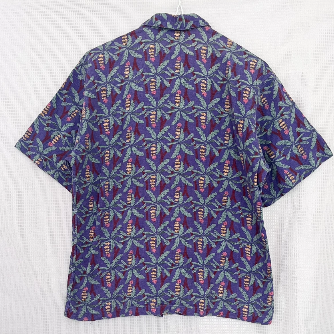 Patagonia パタゴニア 90s ヴィンテージ ACシャツ バナナリーフ柄 XS マレーシア製の写真2枚目