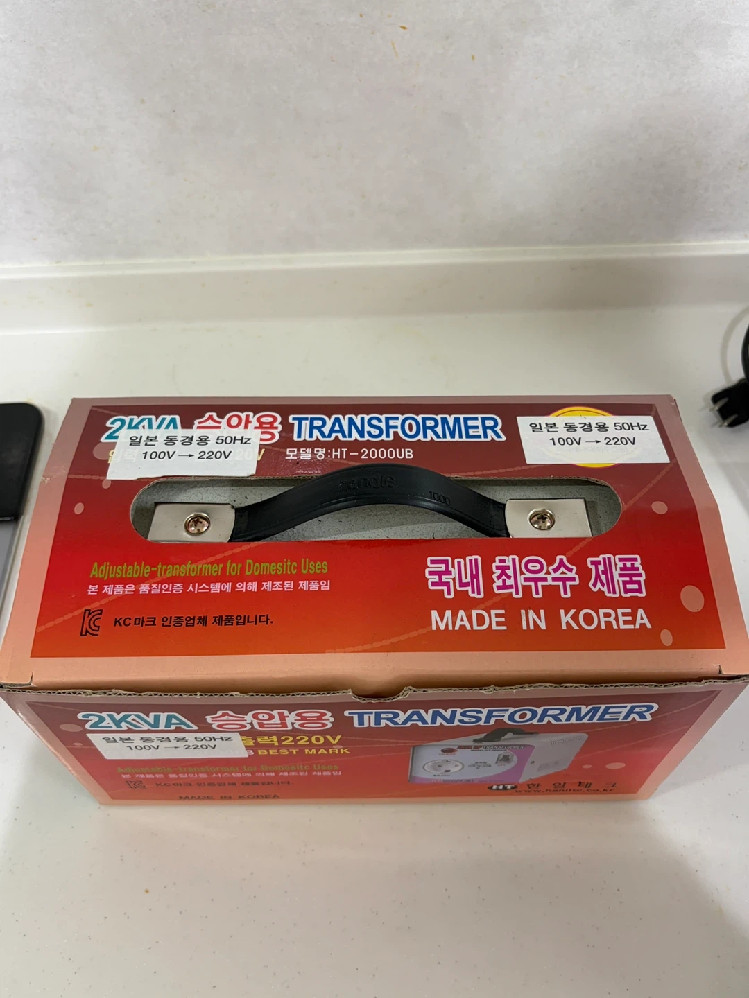 ハンイルテック 昇圧変圧器 HT-2000UBの写真5枚目