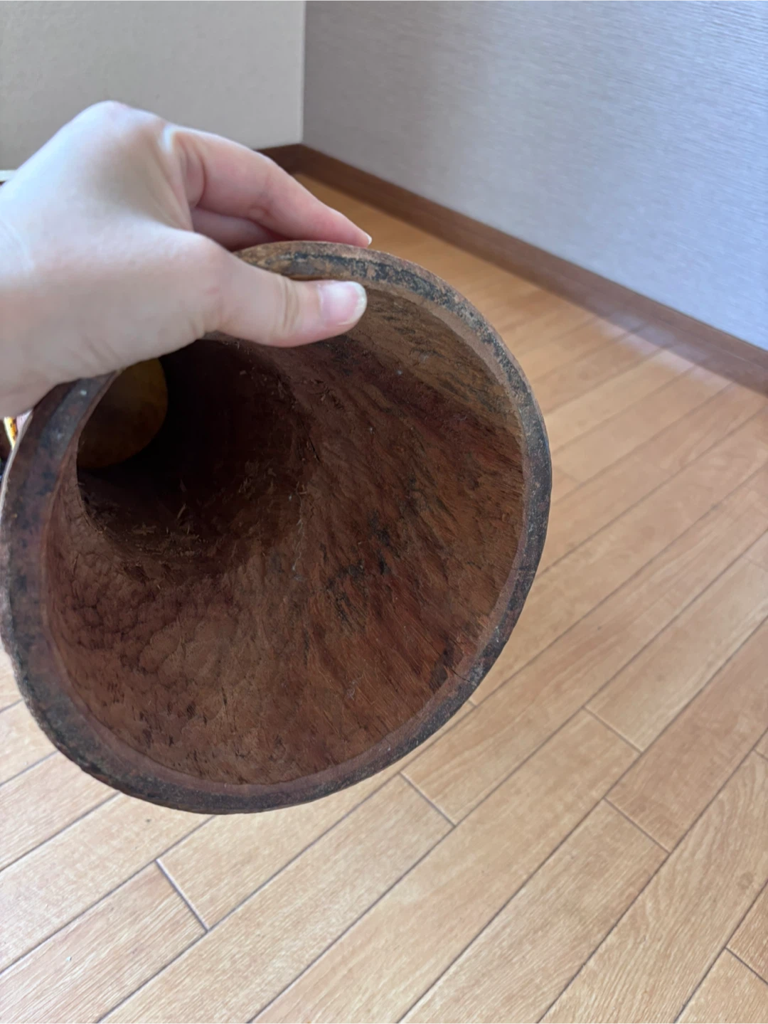 ジャンベ 打楽器 皮の張り替え必要 ニジェールの写真5枚目