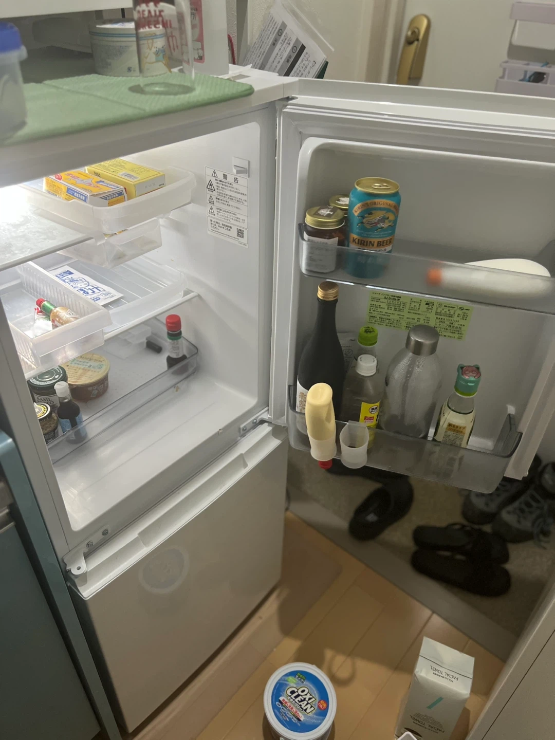 シャープ 冷蔵庫 & 東芝 洗濯機 2点セットの写真2枚目