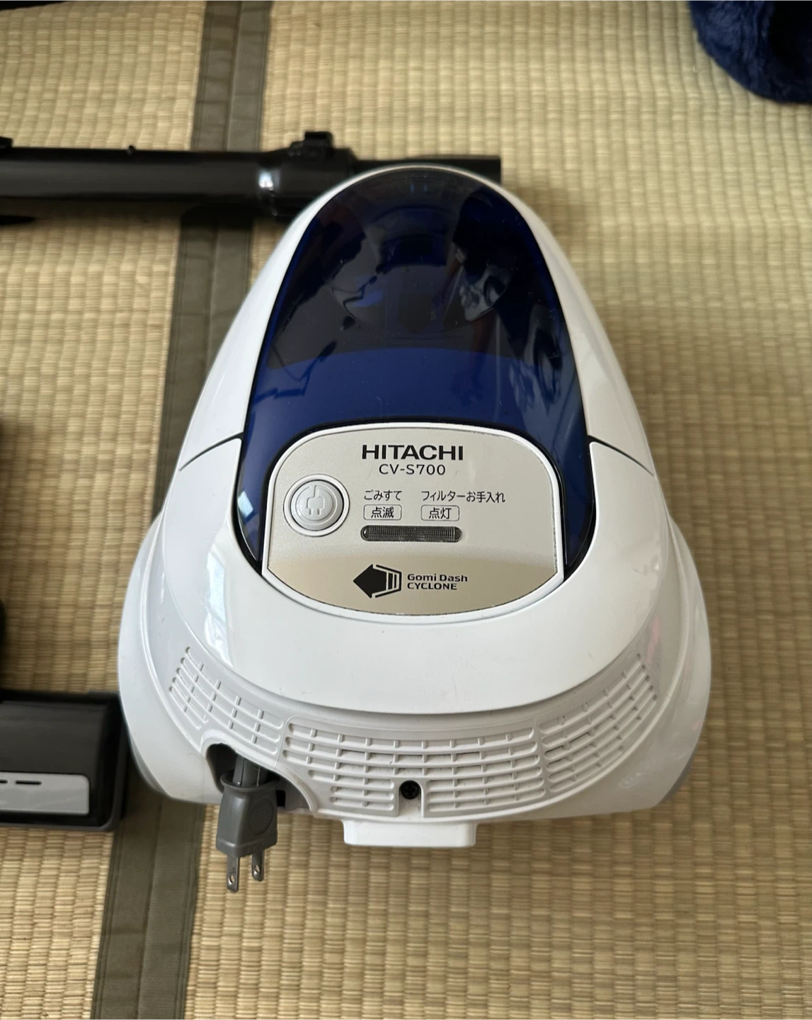 日立 掃除機 CV-S700 パワーヘッドの写真2枚目
