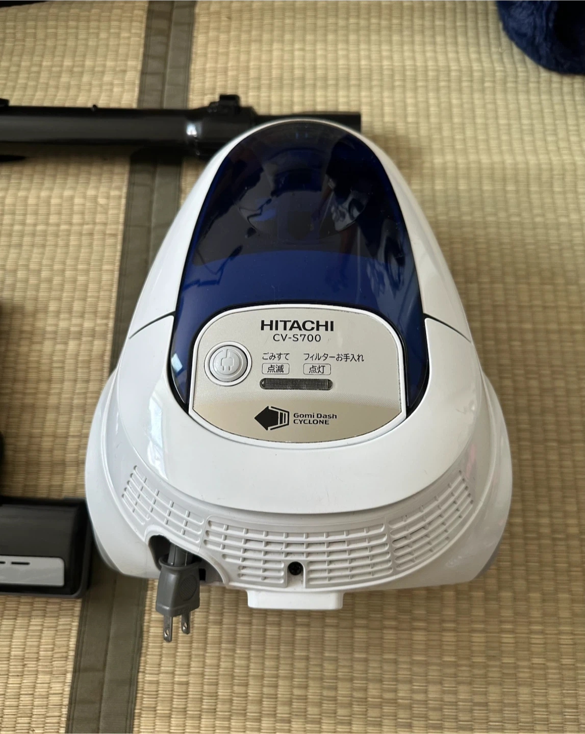 日立 掃除機 CV-S700 パワーヘッドの写真2枚目