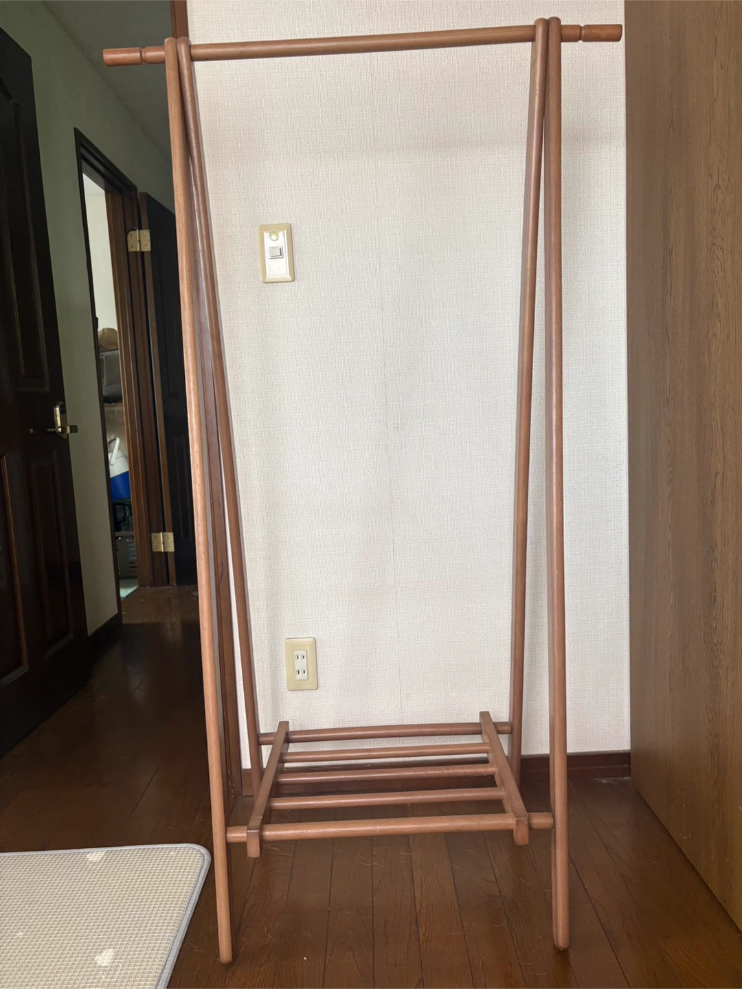 木製ハンガーラック コートハンガー