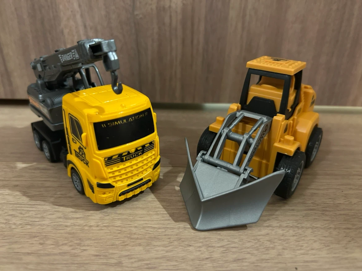 はたらくくるま ミニカー 2台セット