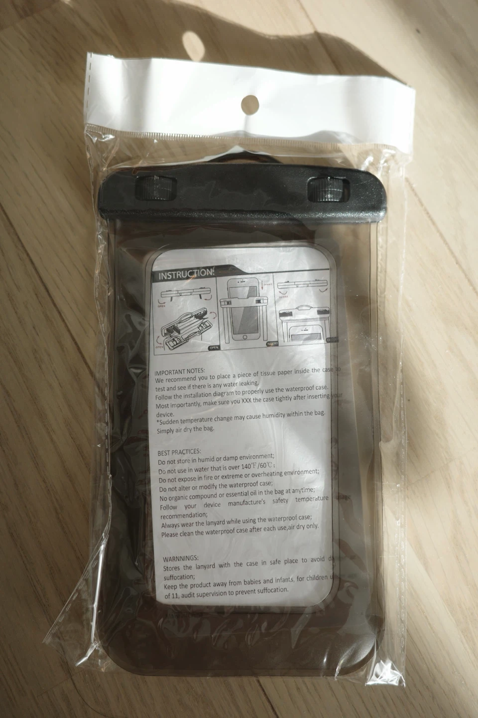 Unigear 防水ケース MON01187 防水スマホケースの写真2枚目