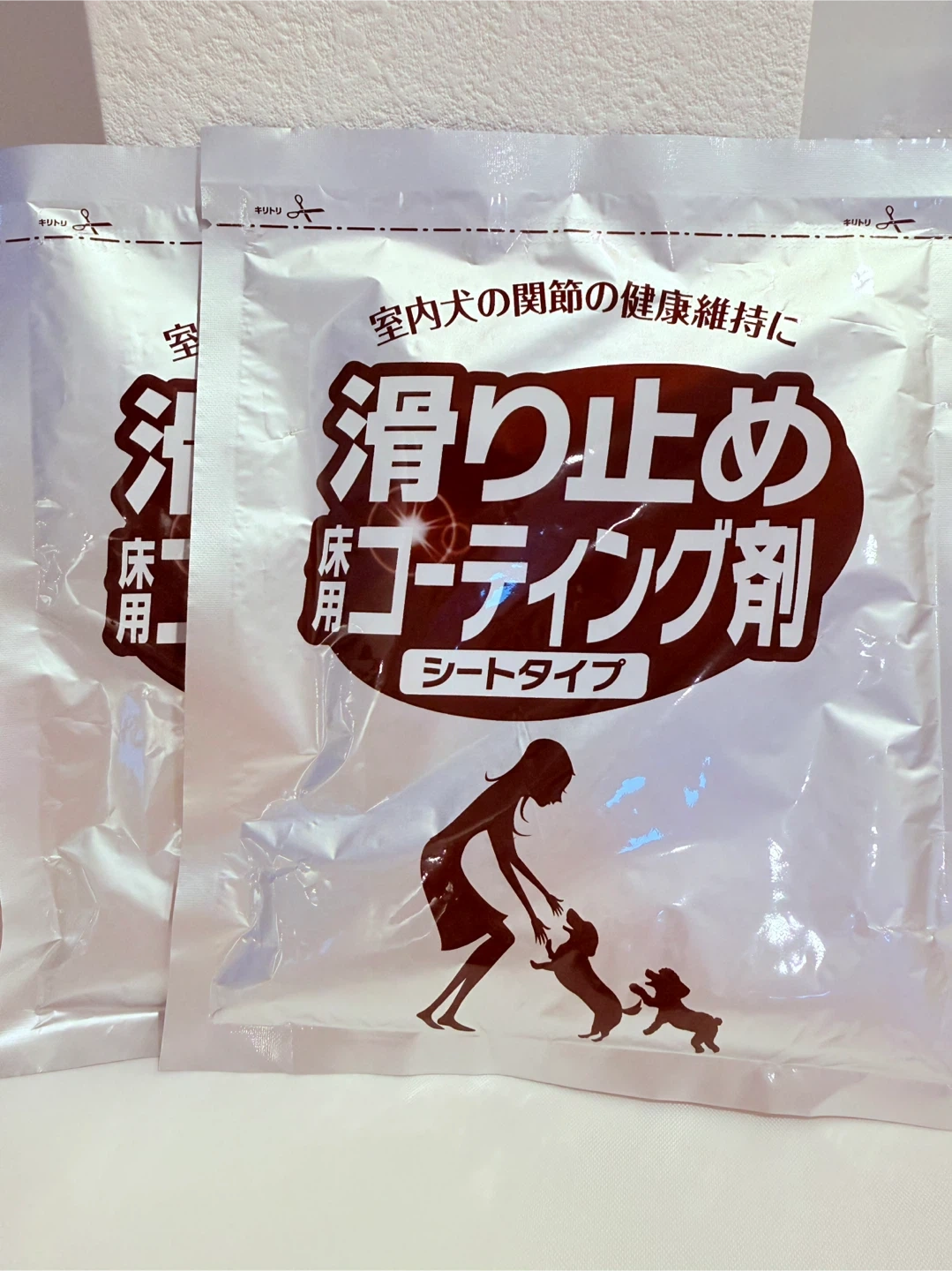 【値下げ】リンレイ 床用コーティング剤 シートタイプ 2個セットの写真2枚目
