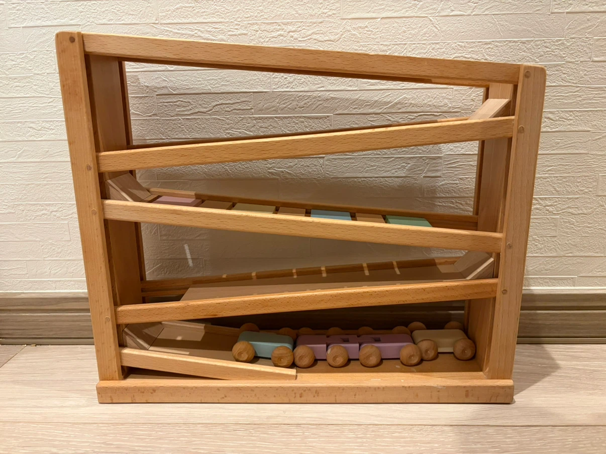木製 スロープトイ 知育玩具