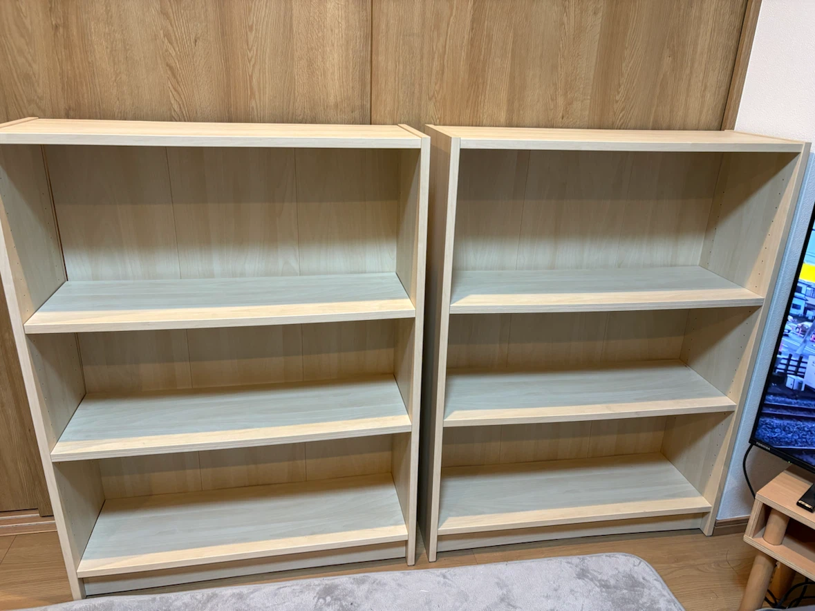 IKEA本棚 2つ