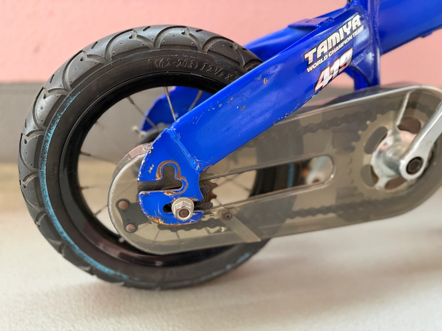 【手渡し限定】へんしんバイク12インチ 補助輪付属の写真3枚目