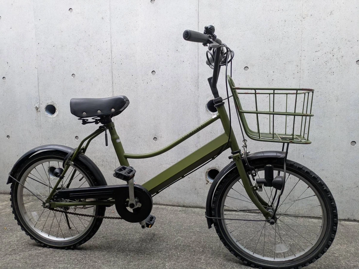 カーキ色 自転車 20インチ