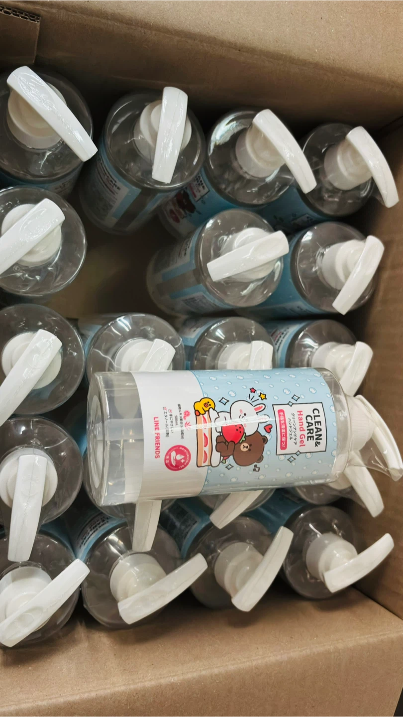 化粧品割引券3000円とラインフレンズ ハンドジェル 500ml 4ケースの写真5枚目