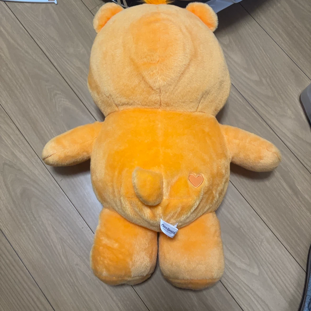 ケアベア ぬいぐるみ オレンジの写真2枚目