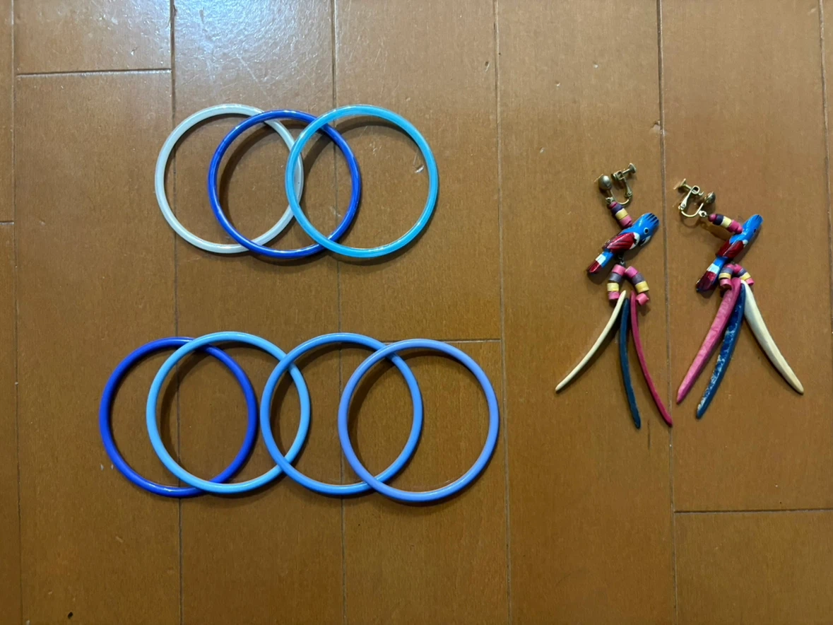 アクセサリー色々まとめ売り ネックレス、ブレスレット、イヤリングの写真3枚目