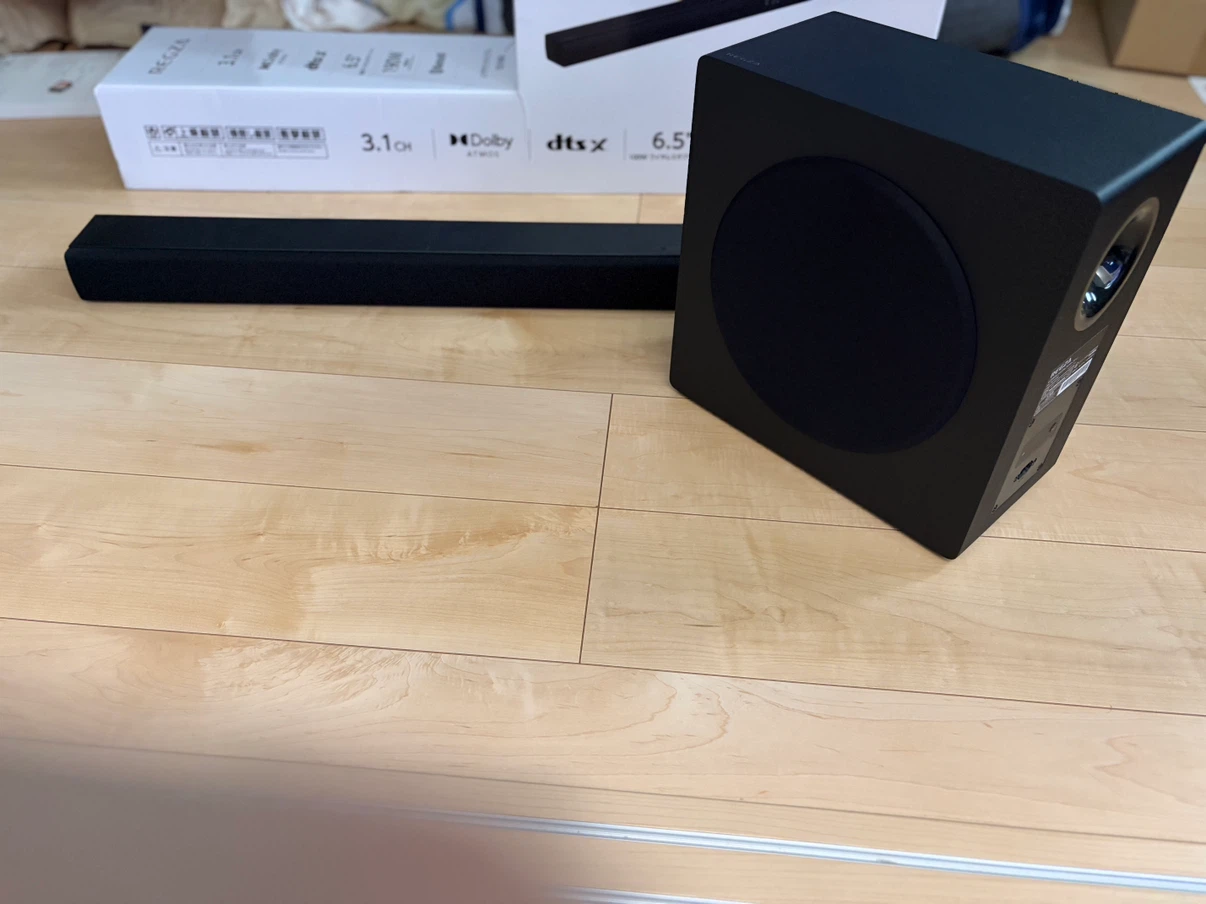 レグザ サウンドバー 3.1ch Dolby
