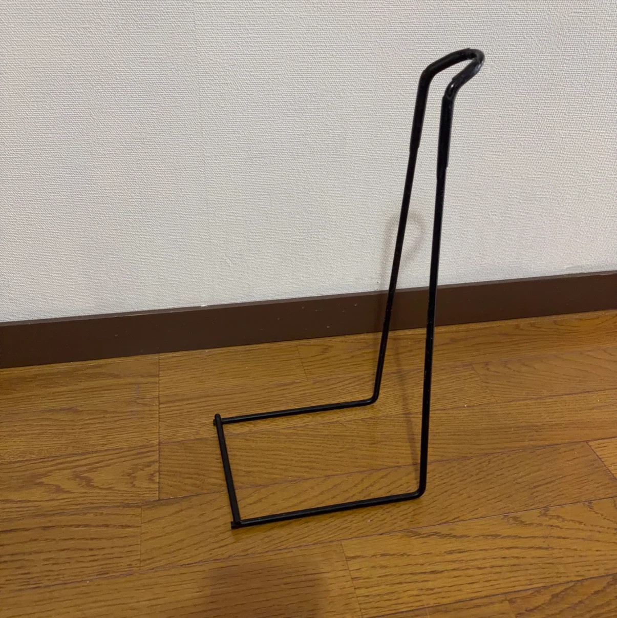 一輪車用スタンドブラックの写真3枚目