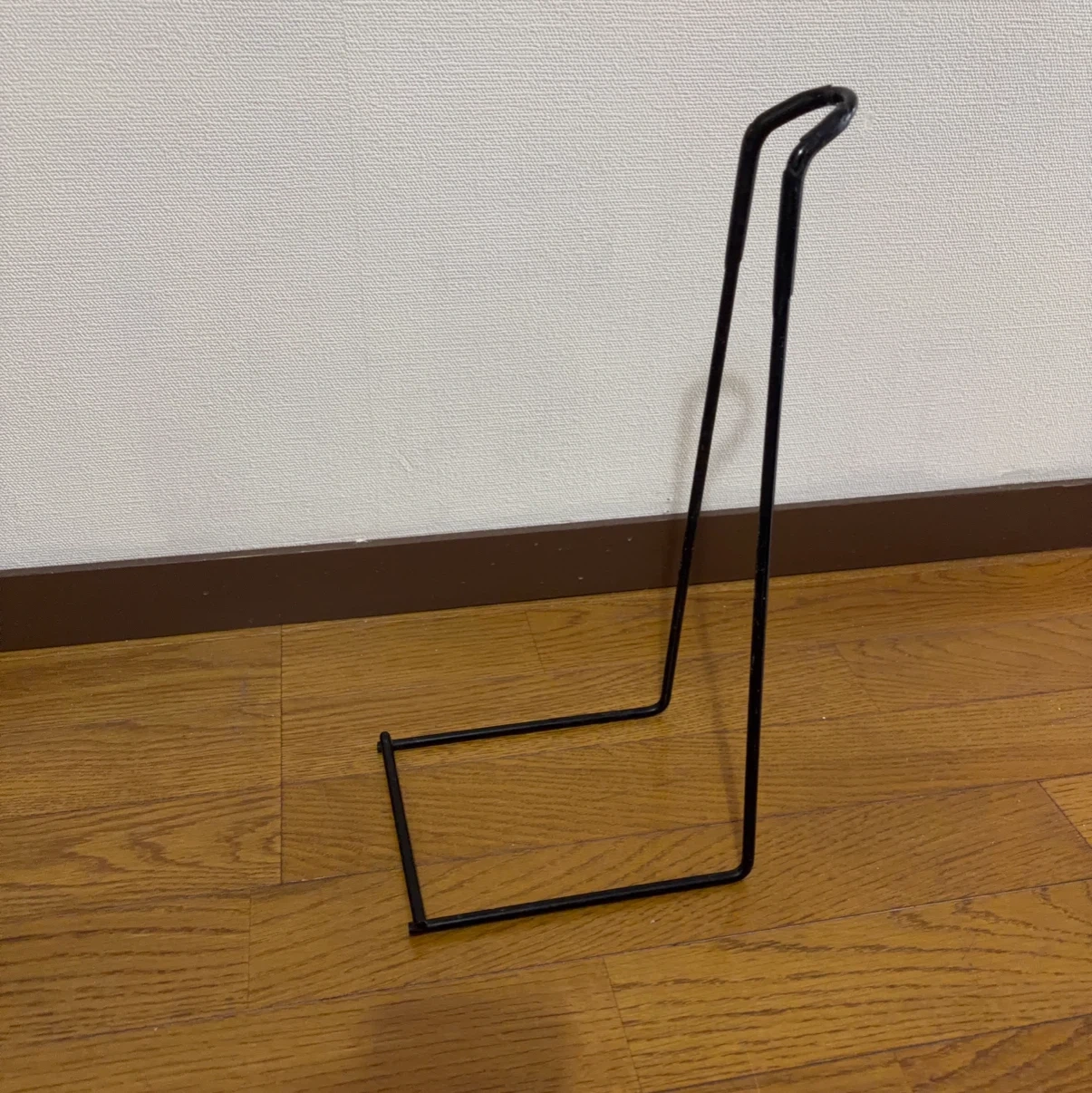 一輪車用スタンドブラックの写真3枚目