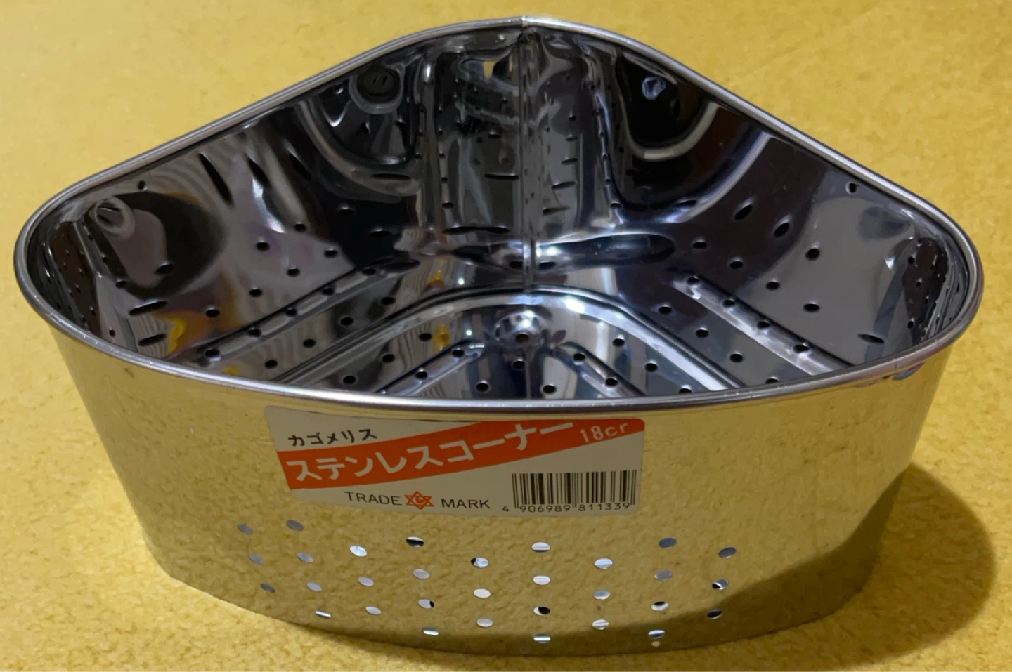 三角コーナー カゴメリス ステンレスコーナー 18cr