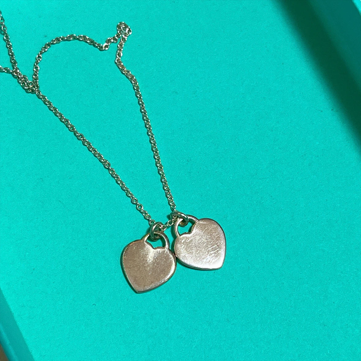 Tiffany&Co.リターントゥティファニー ハートタグダイヤモンドネックレスの写真5枚目