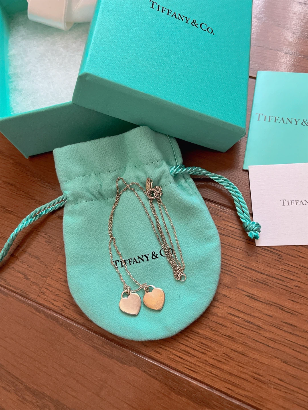 Tiffany&Co.リターントゥティファニー ハートタグダイヤモンドネックレスの写真7枚目