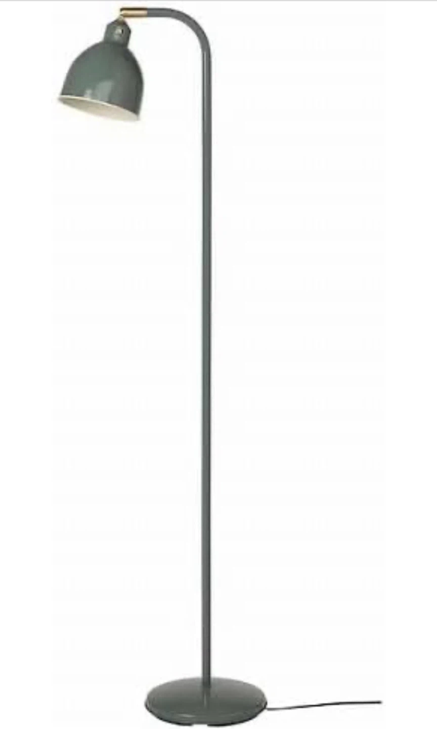 IKEA イケア フロア 読書 ランプ グレーグリーン m40563578 RODFLIK ロードフリークの写真2枚目