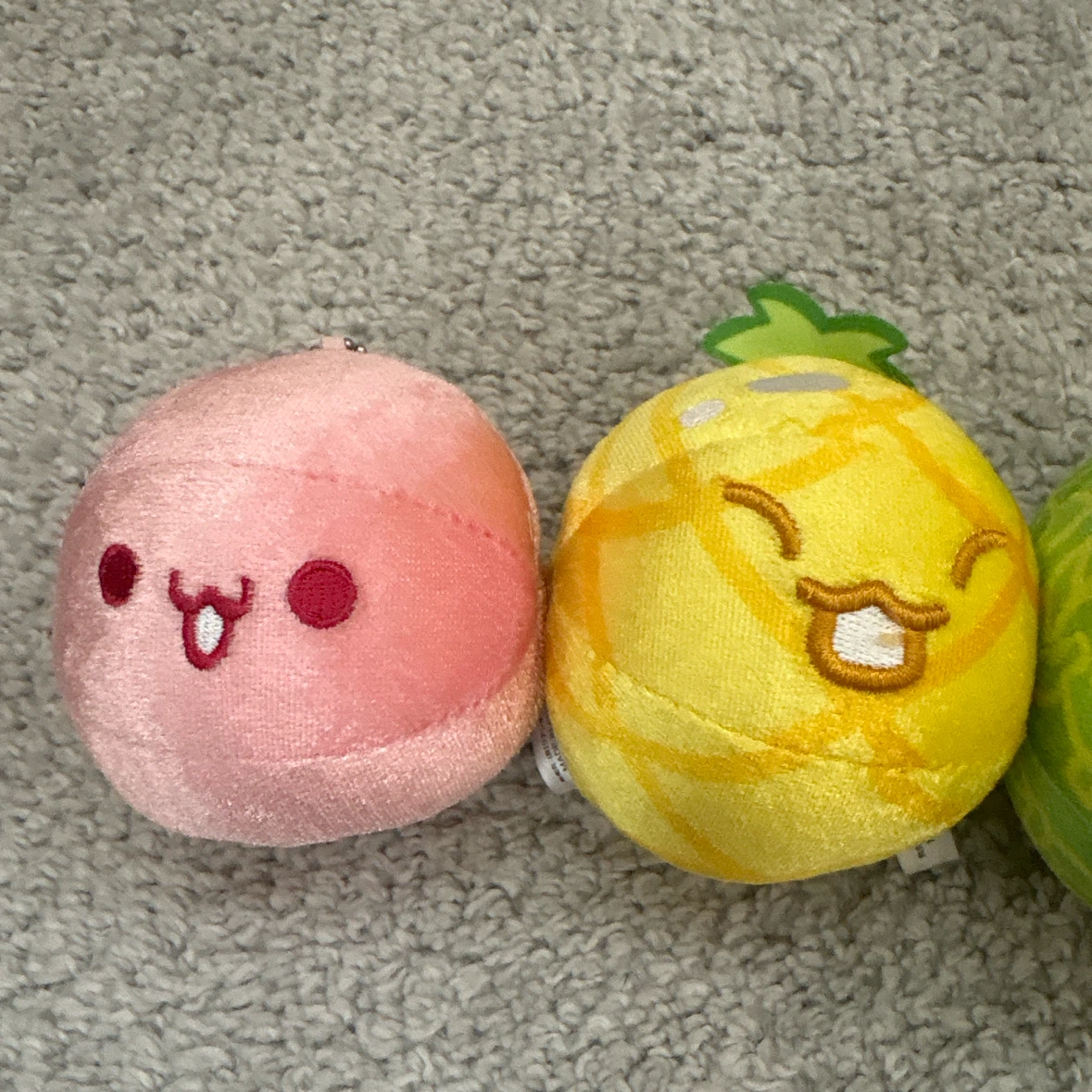 スイカゲーム ぬいぐるみ キーホルダー　5種セットの写真2枚目