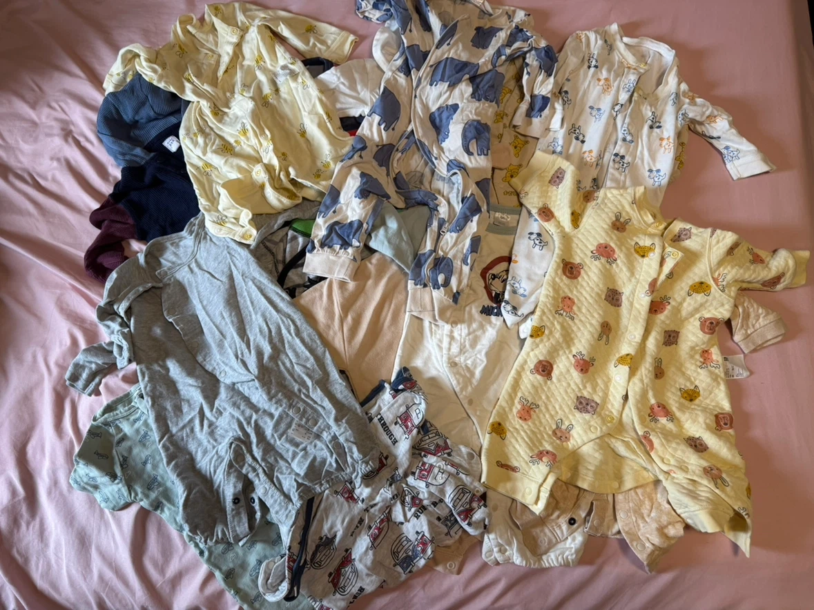 ベビー服 ロンパース まとめ売り 15枚 60cm 70cm