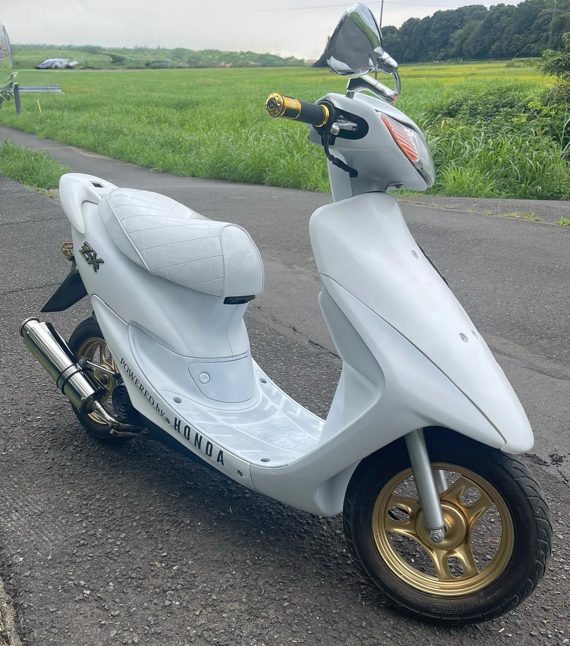 ライブディオZX 仕様 ホワイトの写真2枚目