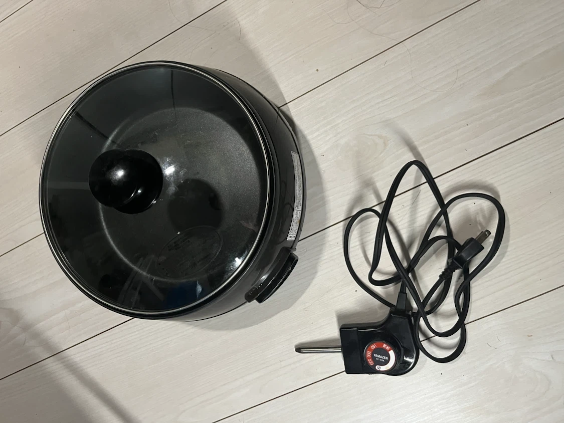 山善 電気鍋 YGA-121(T)