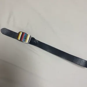 ポールスミス ベルト マルチストライプ