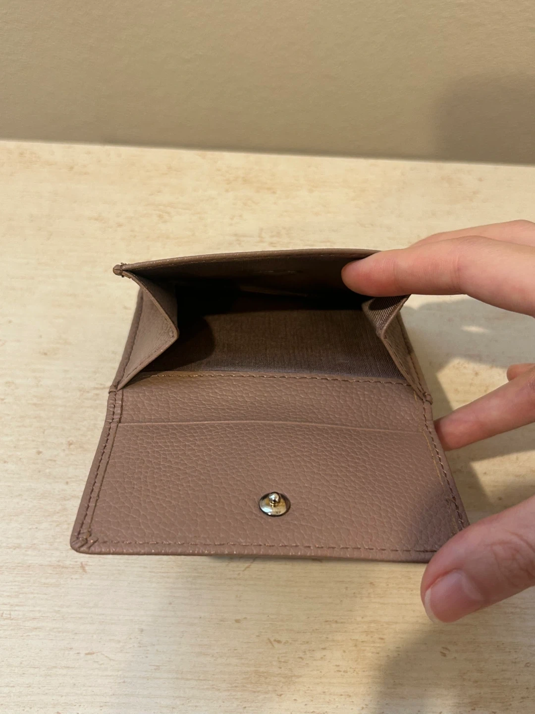 [美品】LANVIN ランバンコレクション 三つ折り財布の写真5枚目