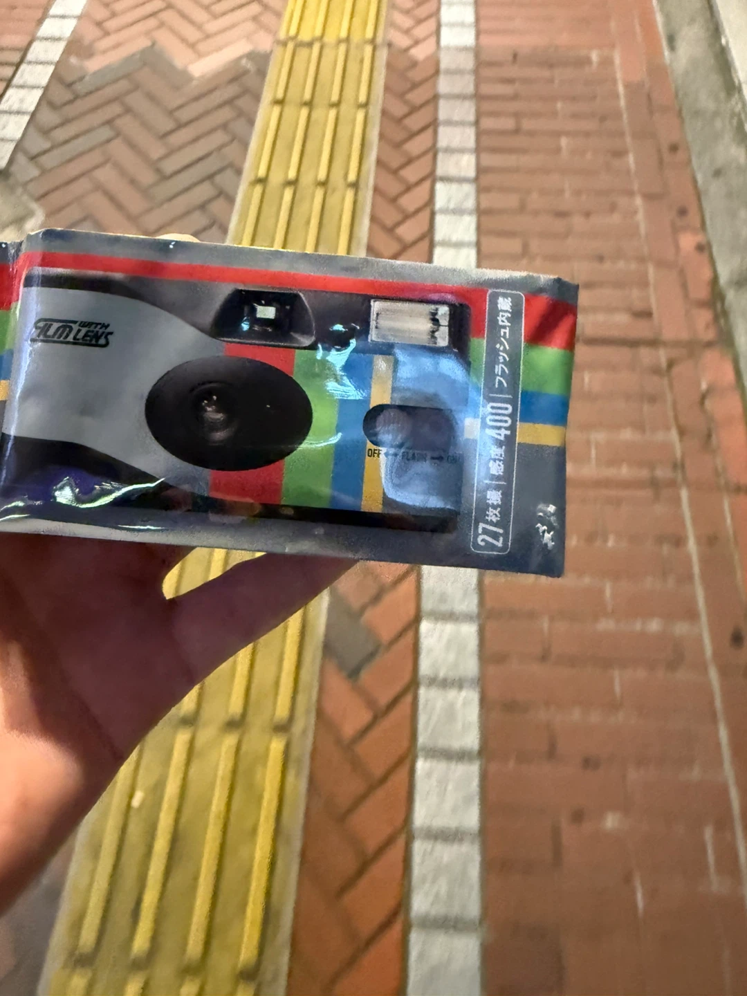 写ルンです フラッシュ内蔵 27枚撮