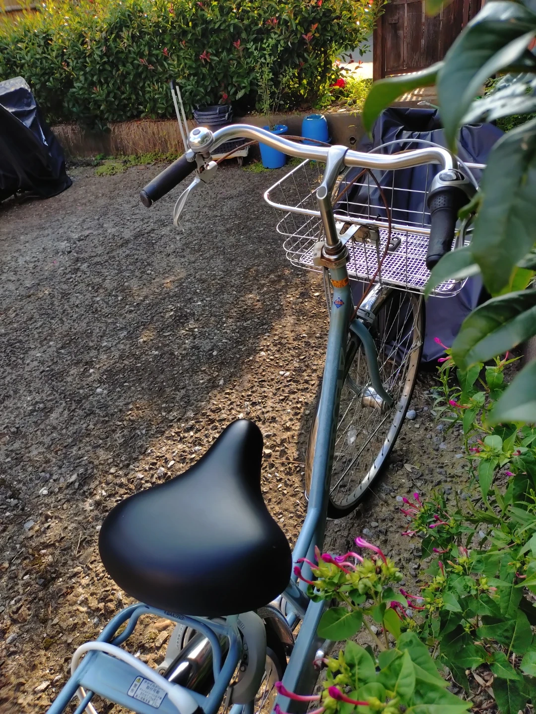 ブリヂストン シティサイクル 水色の写真2枚目