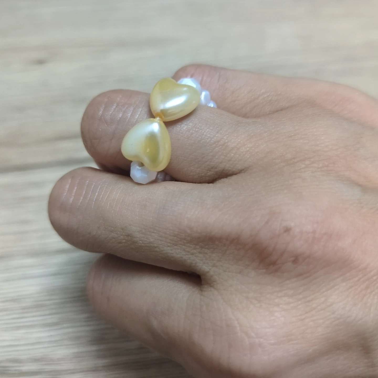 ピアス4点セット フープ 蝶 パール ハートの写真4枚目
