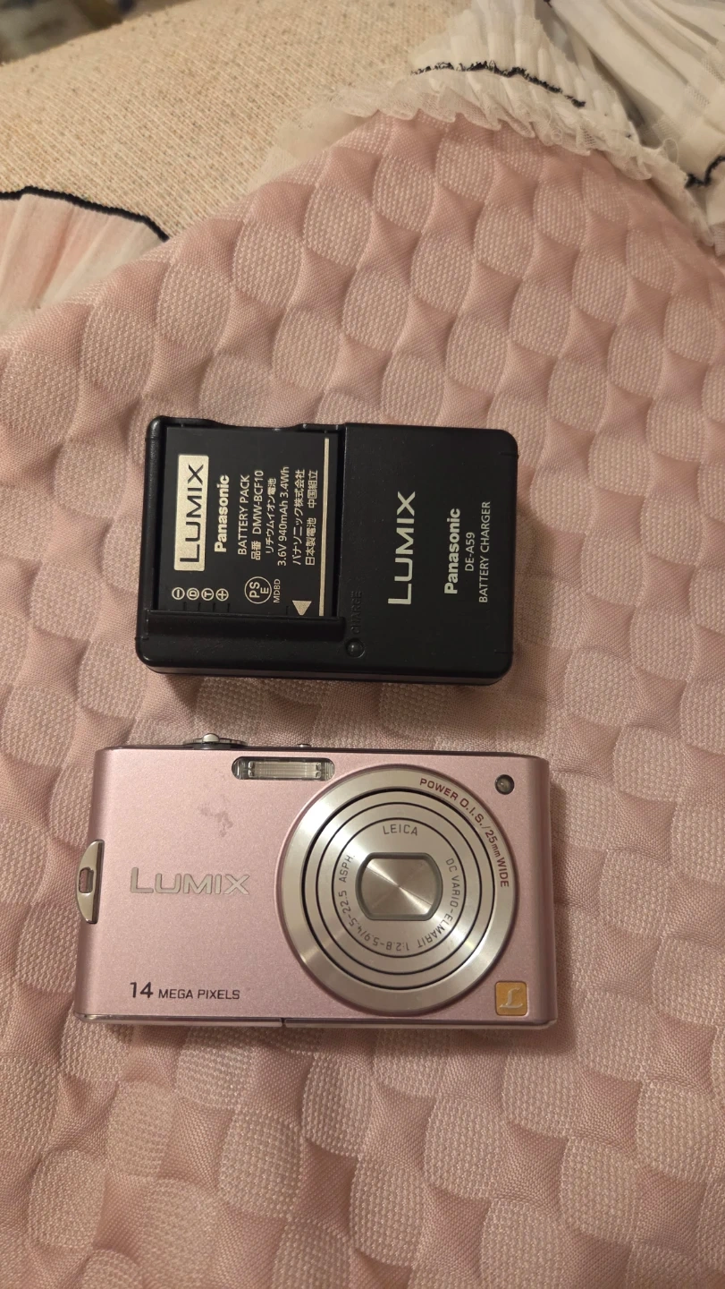パナソニック ルミックス DMC-FX66 ピンクの写真4枚目