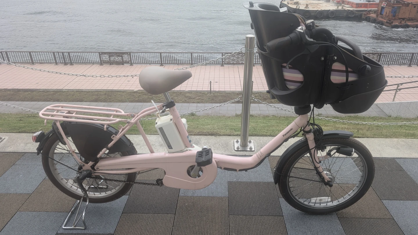 パナソニック ギュット ミニ DX 前後20インチ 電動アシスト自転車の写真2枚目