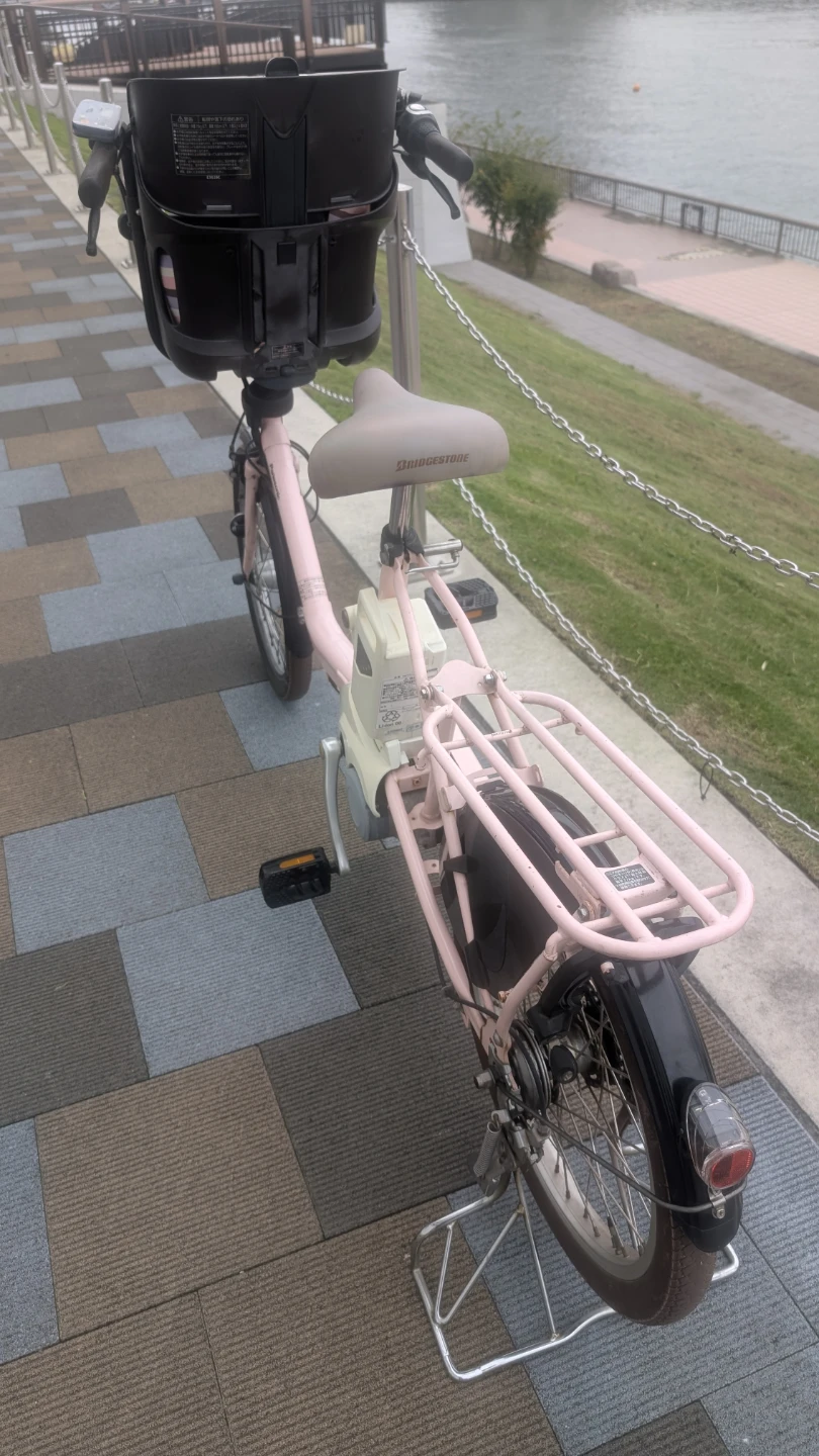 パナソニック ギュット ミニ DX 前後20インチ 電動アシスト自転車の写真4枚目