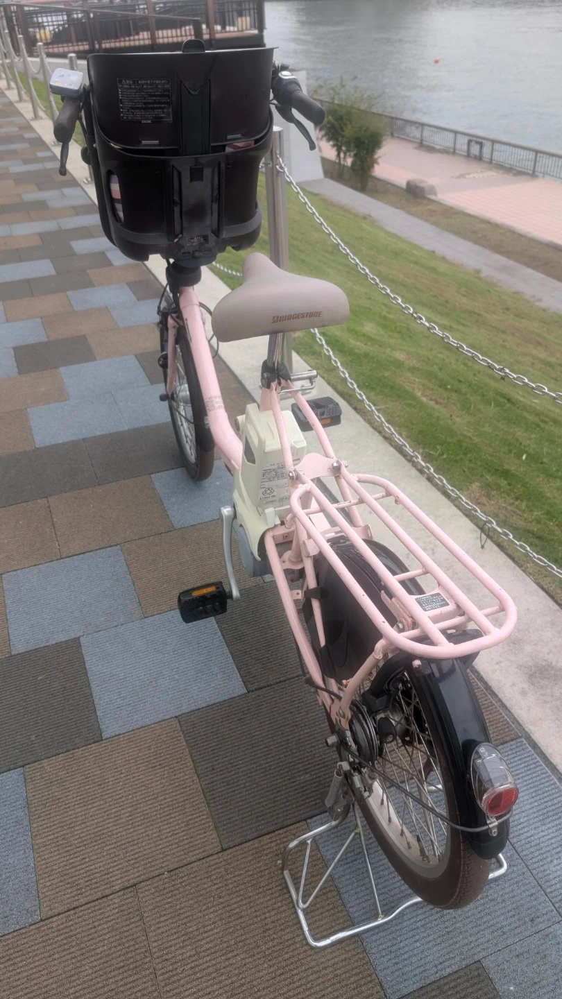 パナソニック ギュット ミニ DX 前後20インチ 電動アシスト自転車の写真4枚目