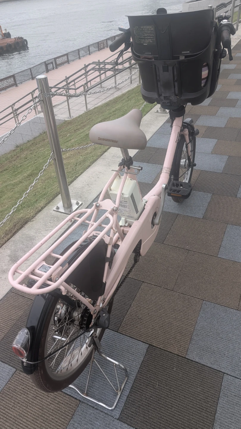 パナソニック ギュット ミニ DX 前後20インチ 電動アシスト自転車の写真6枚目