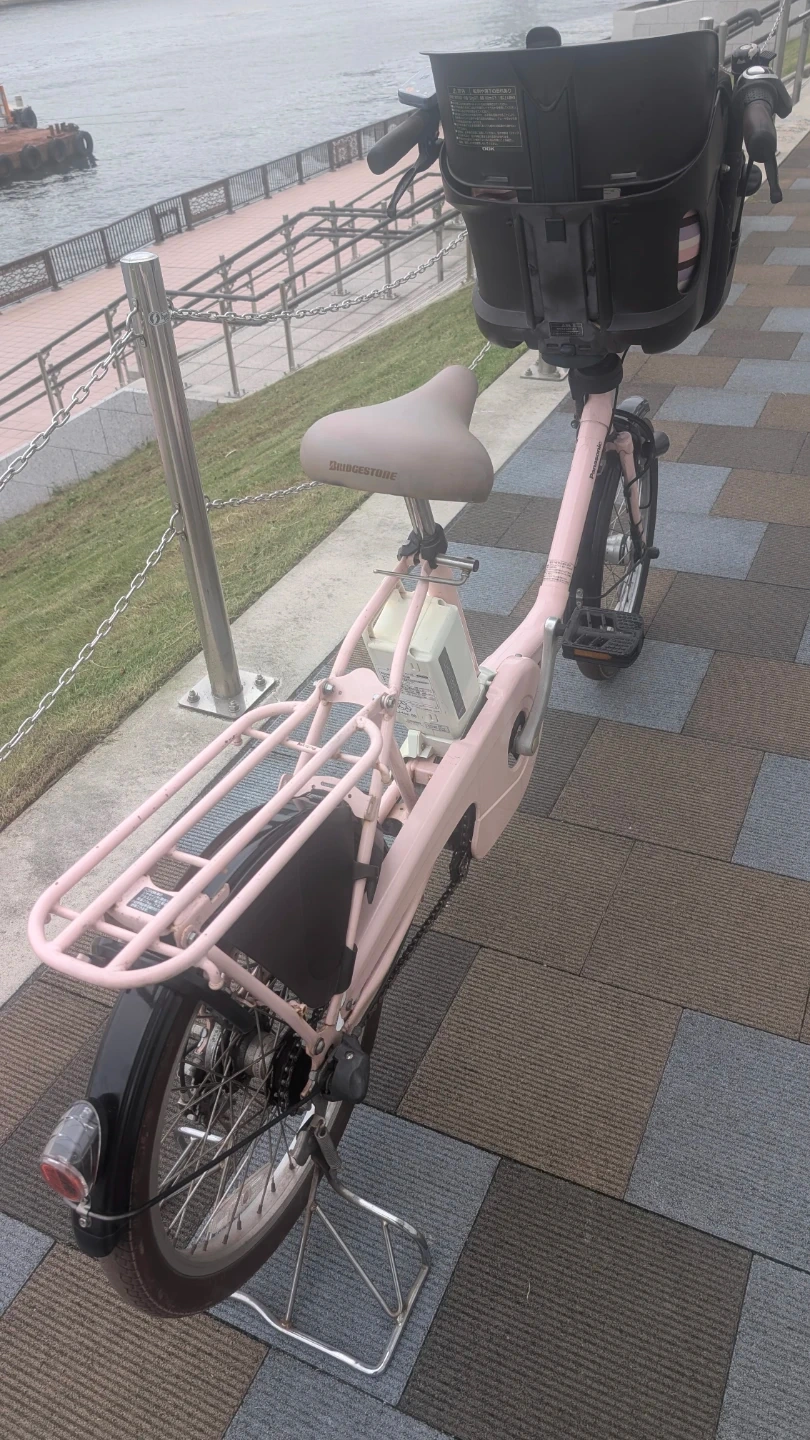 パナソニック ギュット ミニ DX 前後20インチ 電動アシスト自転車の写真6枚目
