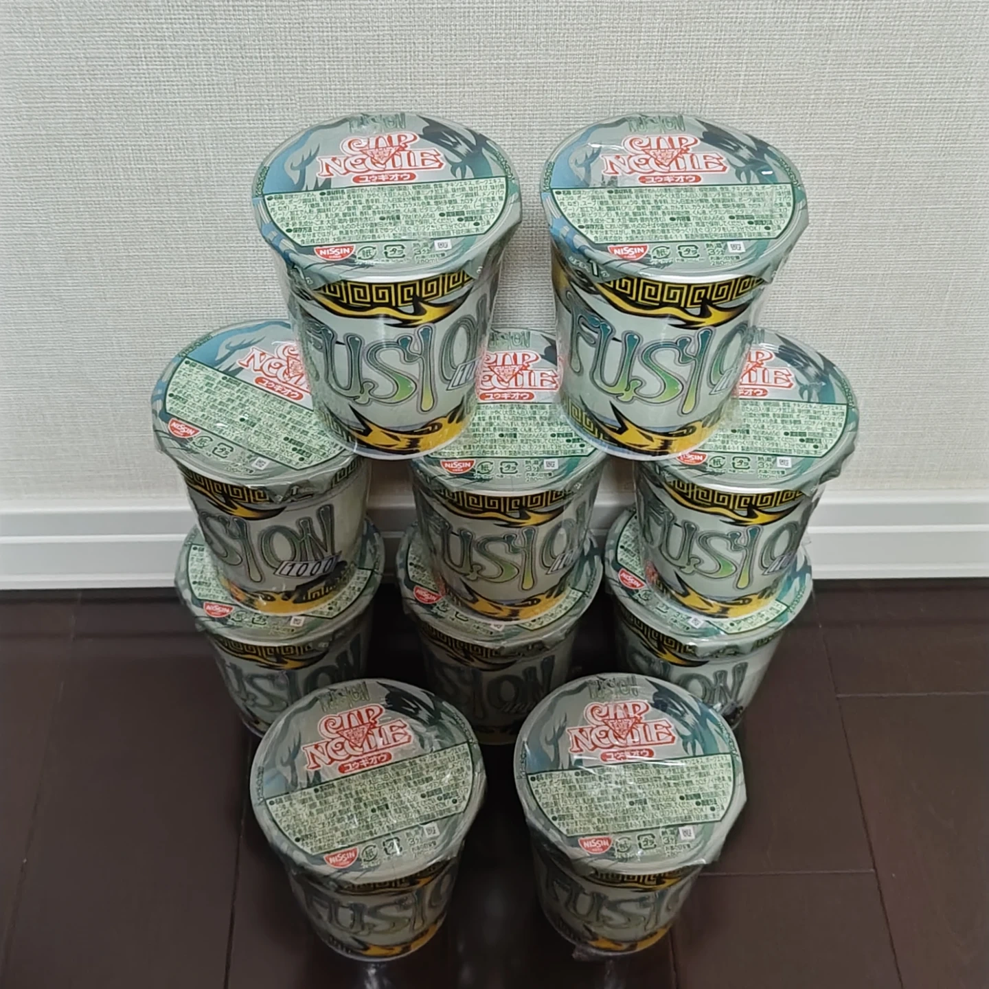 日清 カップヌードル フュージョン 10個セットの写真2枚目