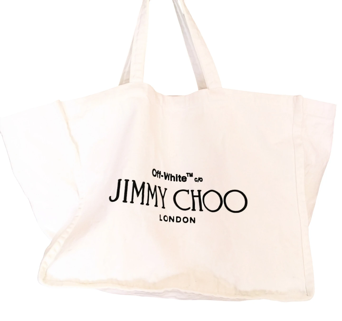 【非売品】ジミーチュウ×Off White トートバッグ 白ノベルティ入手困難
